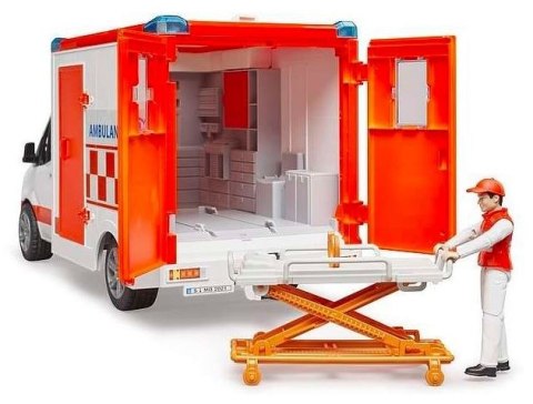 Mercedes-Benz Sprinter Ambulance vehicle with figure and module