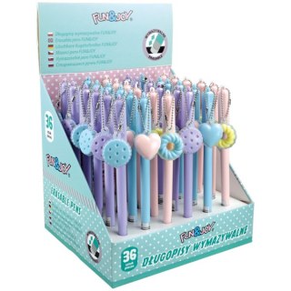 Erasable PEN COOKIES DISPLAY 36PCS. FUN&JOY