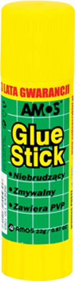 GLUE STICK AMOS 22 G DISPLAY 20 PCS.