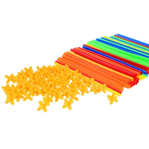 BUILDING BLOCKS STRAWS 298 ELEMENTS MEGA CREATIVE 474342