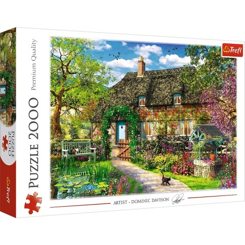 PUZZLE 2000 PIECES VILLAGE COTTAGE TREFL 27122 TR