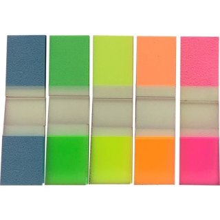 INDEXING TAB 12X45M 20X5 COLORS FLUO TITANUM TSN-5210