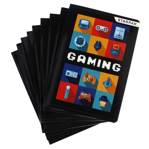 NOTEBOOK A5 16 SHEETS GRID GAMING STARPAK 479732