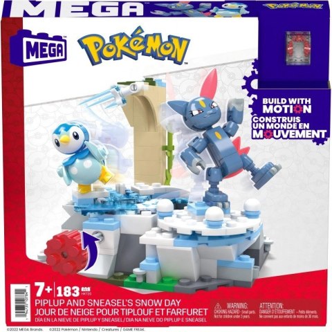 Piplup and Sneasel's Piplup and Sneasel's Snow Day Mega Blocks 183 elements