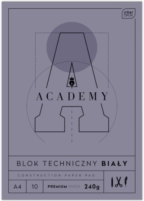 TECHNICAL BLOCK A4/10K BIA ACADEMY INT FOL A 10 INTERPRINT