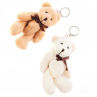 Teddy bear keychain