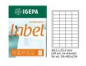 IGEPA self-adhesive labels