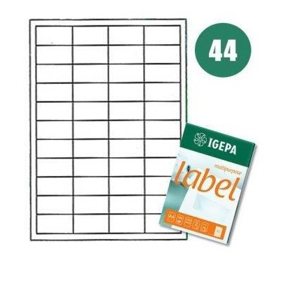 IGEPA self-adhesive labels