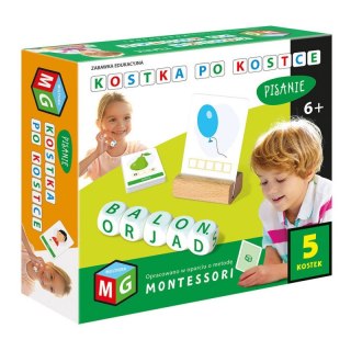 MULTIGRA Montessori Cube by cube - writing 5 cubes