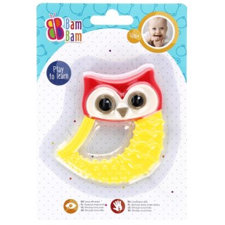 BAM BAM Owl Teether 13X18X2 MIX4 B/C 288/576 BAM BAM