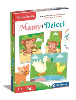 EDUCATIONAL GAME FOR MOTHER AND CHILDREN PUD CLEMENTONI 50763 CLM CLEMENTONI