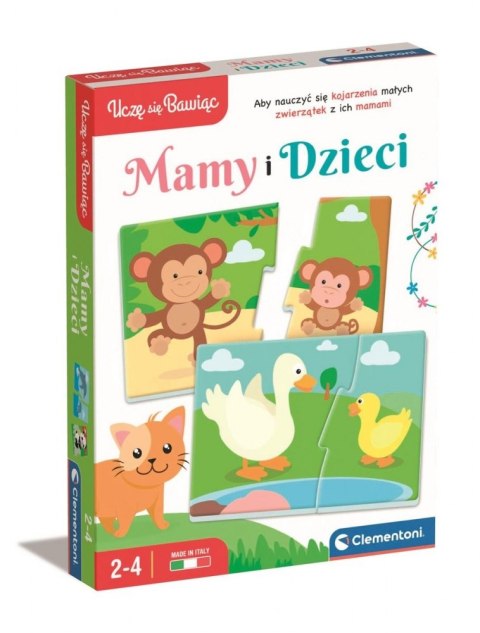 EDUCATIONAL GAME FOR MOTHER AND CHILDREN PUD CLEMENTONI 50763 CLM CLEMENTONI