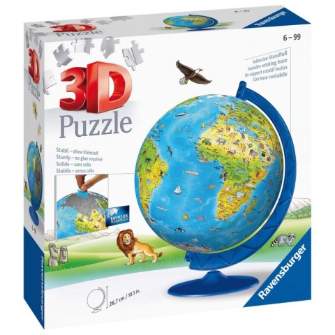 Globe in English | 3D Puzzle 180pcs.