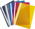Folder A4 hard PVC for documents, black