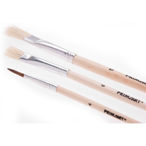 NATURAL BRUSHES 3 PCS. PRIMA ART 275532