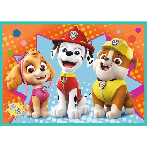 PUZZLE 4IN1 HAPPY TEAM PAW PATROL TREFL 34346