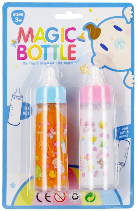 BOTTLE WITH MILK/JUICE 2 PCS B/C MEGA CREATIVE 462743