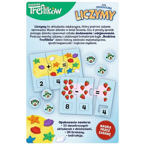 THE GAME WE COUNT THE TREFLIK FAMILY TREFL 02257 TREF