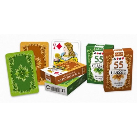 PLAYING CARDS 55 CLASSIC TREFL K14905