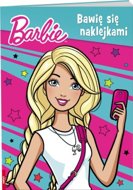 Barbie I'm having fun with NAKB-4 stickers