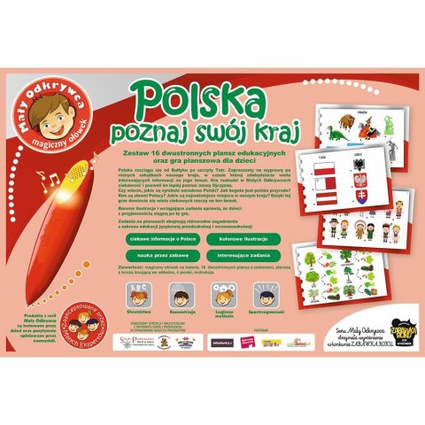 Poland - Get to know your country - Educational game - Little Explorer Series | Trefl 01606