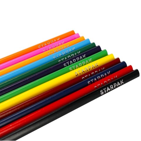 PENCILS 12 COLORS TRIP STARPAK 490922