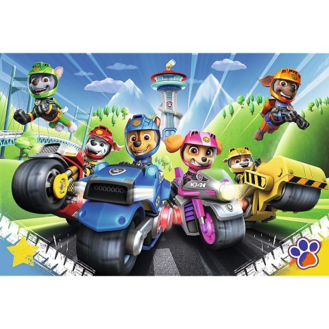 PUZZLE 100 ELEMENTS PAW PATROL ON MOTORCYCLES TREFL 16430 TREF