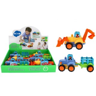 TRACTOR WITH TRAILER MEGA CREATIVE 292416