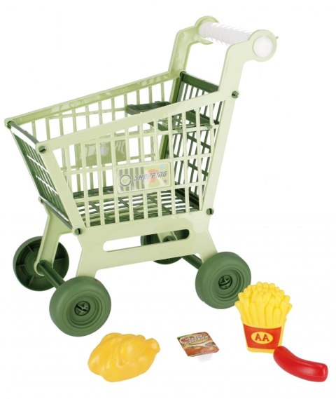SUPERMARKET TROLLEY WITH ACCESSORIES MEGA CREATIVE 500054