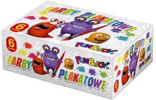 PLAK PAINTS 6KOL 20ML FUN&JOY 220260 PUD