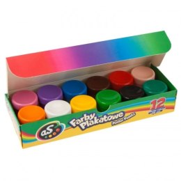 POSTER PAINTS AS 12 COLORS 20ML ASTRA 301219004