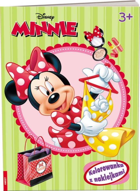 PAINTING BOOK 205X290 DISNEY MINNIE STICKERS AM