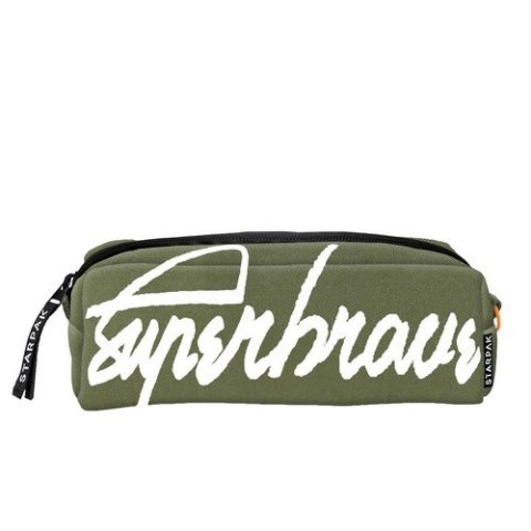 PENCIL CASE SUPERBRAVE GREEN STARPAK 394844