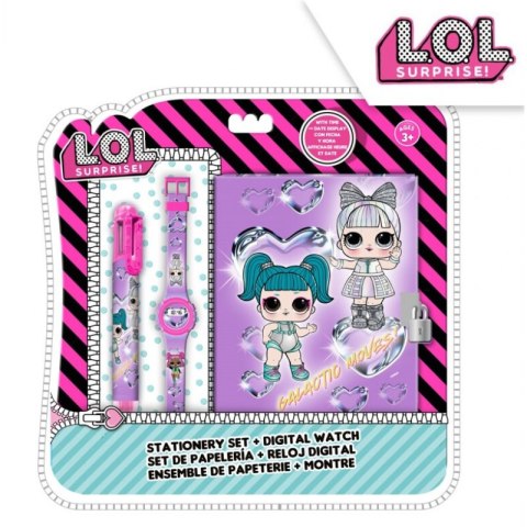 LOL diary LOL21004 digital watch set