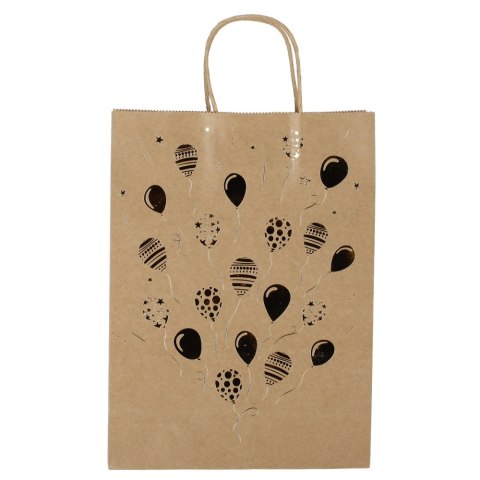 DECORATIVE BAG 24X33 CM GOLD KRAFT PACK OF 5 ARGO PAPER GALLERY 257008 AR ARGO