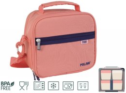 Milan thermal bag SERIES 1918 with 3 lunch boxes pink 3.5l