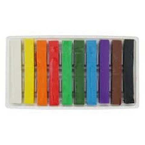 PLASTICIN 10 COLORS SQUARE ASTRA 303115006