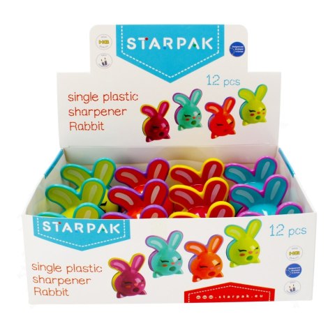 SINGLE PLASTIC SHARPNESS RABBIT A 12 STARPAK 474120