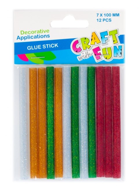 CRAFT WITH FUN HOT GLITTER GUN REFILL 463990