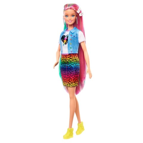 BRB COLORFUL LEOPARD HAIRSTYLE DOLL GRN81 WB6W