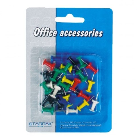 COLORED BOARD PINS 30 PCS STARPAK 149882