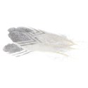 DECORATIVE FEATHERS SILVER 17-22CM 3GCRAFT WITH FUN 463665