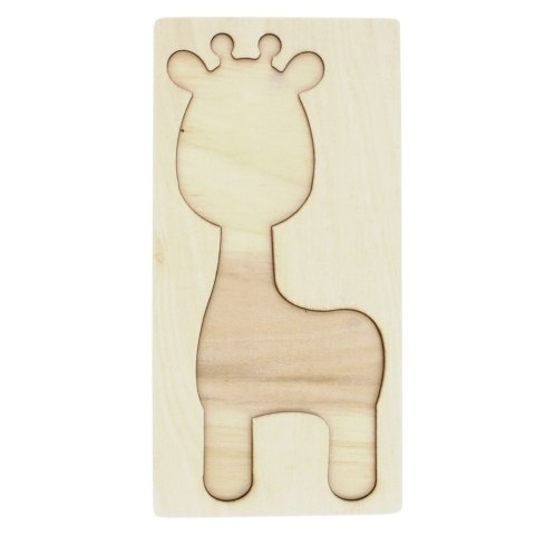 Jigsaw Puzzle WOODEN GIRAFFE 10 PIECES MEGA CREATIVE 474357