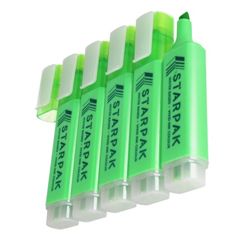 HIGHLIGHTER GREEN 10 PCS STARPAK 230983