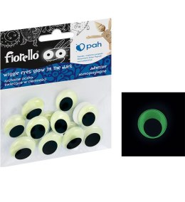 Floating self-adhesive eyelets fluorescent 20mm 15 pcs. Fiorello GR-KE15-20F