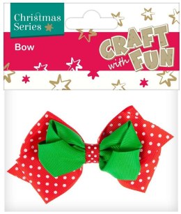 DECORATION CHRISTMAS BOW CRAFT WITH FUN 383971