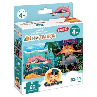 PUZZLE 60 PIECES DINOSAURS 4 CZU CZU 491309