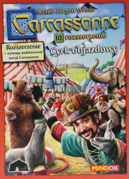 Carcassonne: 10. - The Traveling Circus expansion (2nd Polish edition)