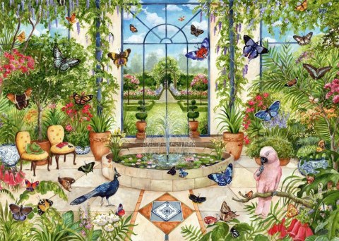 1000 piece puzzles FALCON Butterfly House