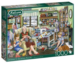 1000 piece puzzles FALCON Our grandmother's sewing room
